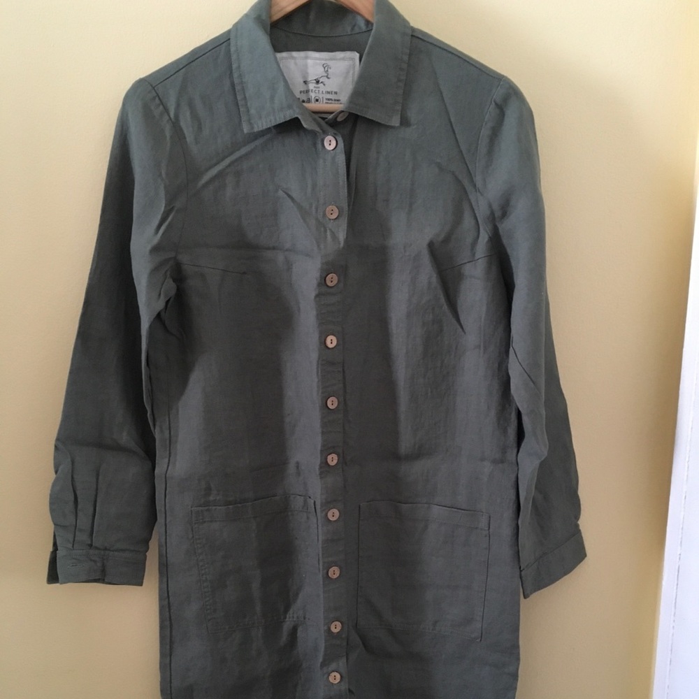 Not perfect linen Ottawa dress